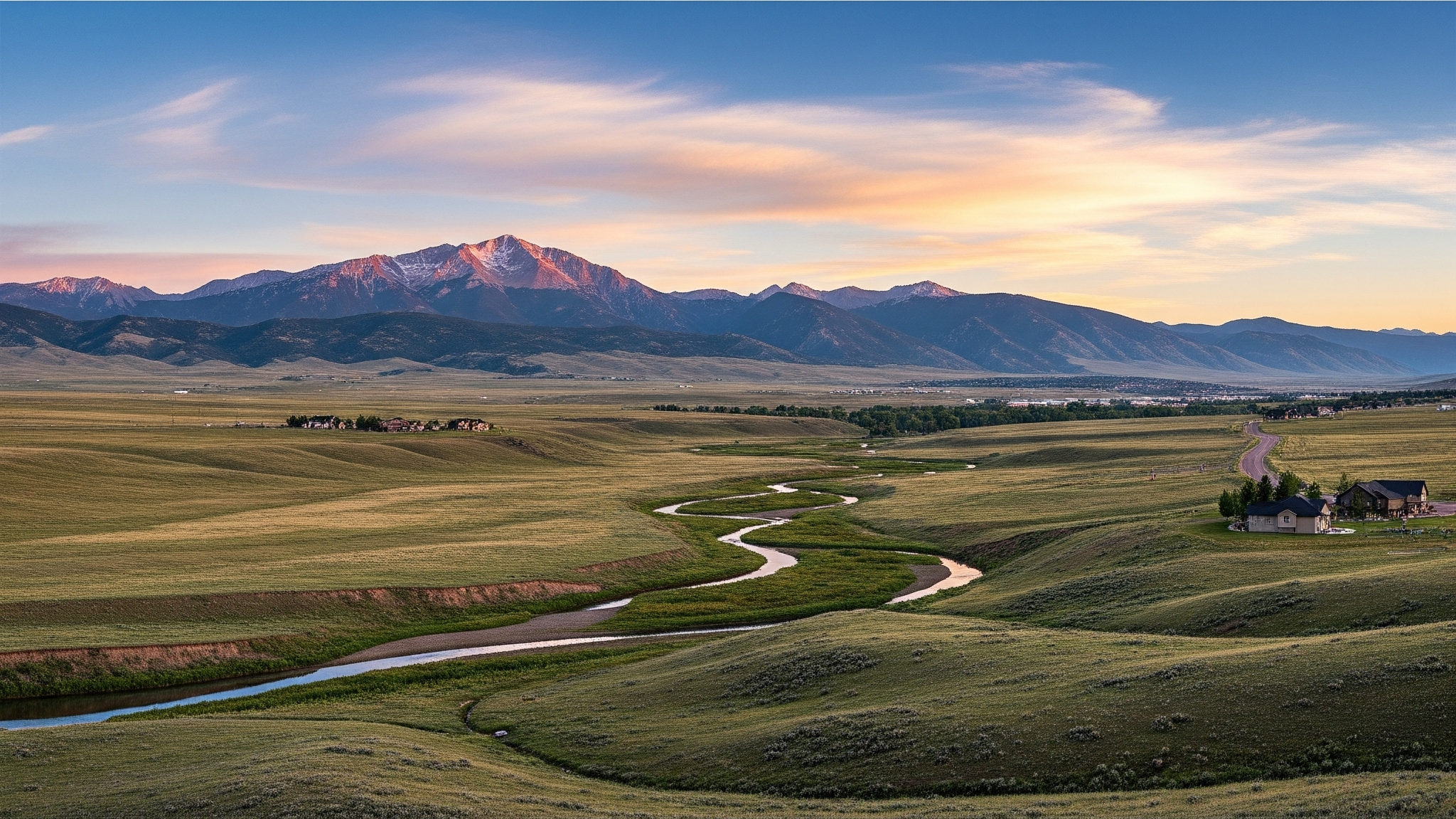 A Scenic View Of Fountain Valley, Colorado