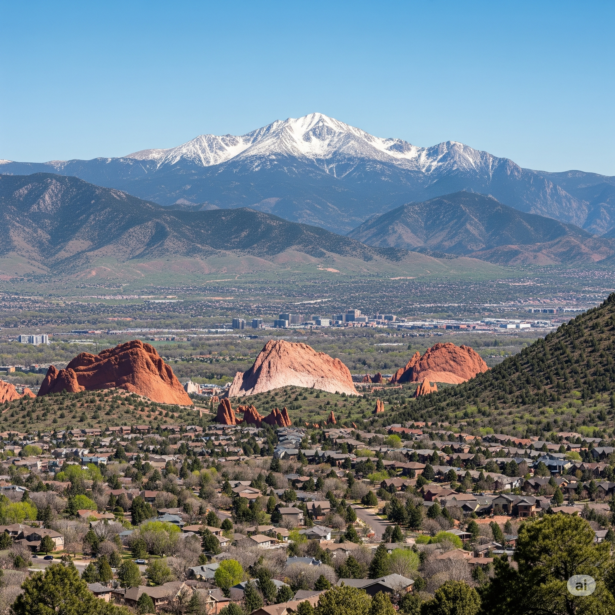 West And Southwest Colorado Springs